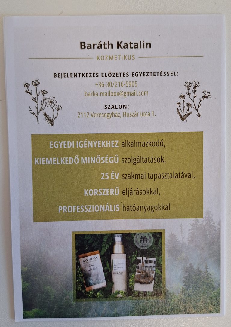 a kozmetikai bőrdiagnosztika és a hagyományos, manuális kezelések terén, illetve a mainstream elektrokozmetikai eljárások, sminktetoválás és testkezelések területén is.